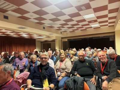 ordine da sinistra verso destra: Mario Sgarbi, Laura Lombrardi, William Campana, Raul Colli, Claudia Caramaschi, Paolo Ballotta e Ruggero Cavani